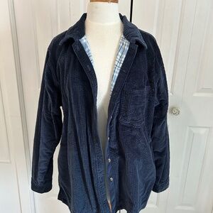 Vintage comfy corduroy jacket shirt